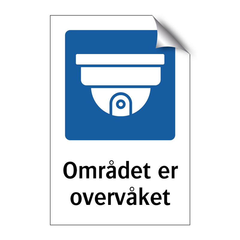 Området er overvåket