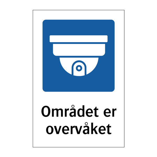 Området er overvåket