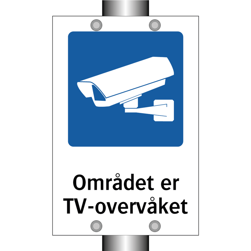 Området er TV-overvåket