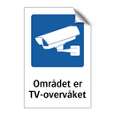 Området er TV-overvåket