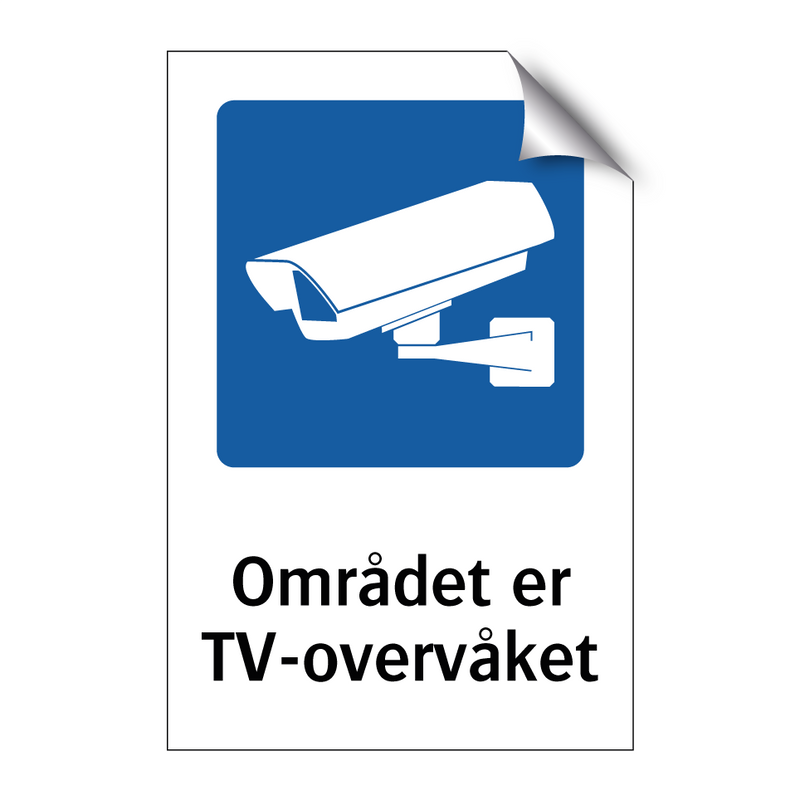 Området er TV-overvåket