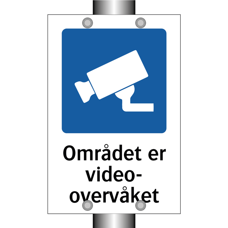Området er video-overvåket