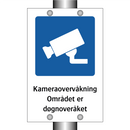 Kamera overvåkning - Området er døgnoveråket