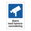 Alarm med kameraovervåkning