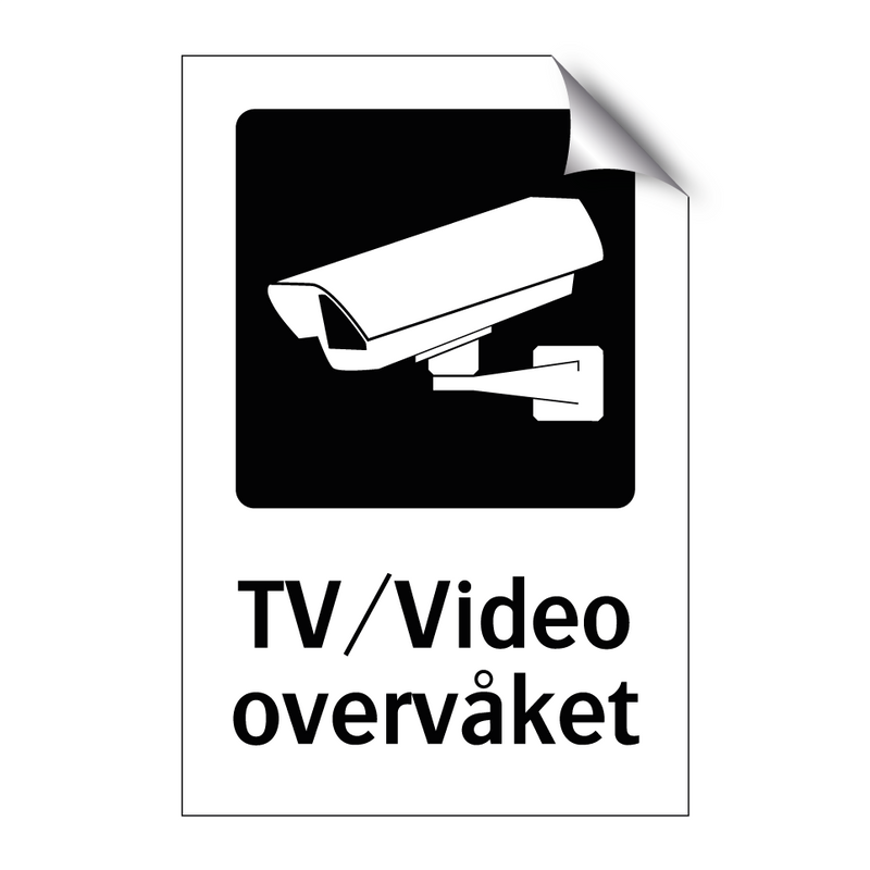 TV/Video overvåket
