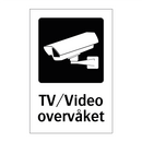 TV/Video overvåket