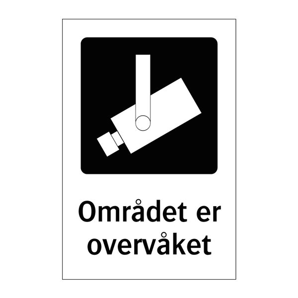 Området er overvåket & Området er overvåket & Området er overvåket & Området er overvåket