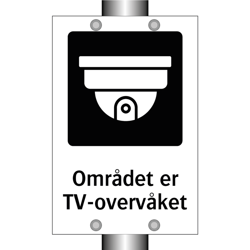 Området er TV-overvåket