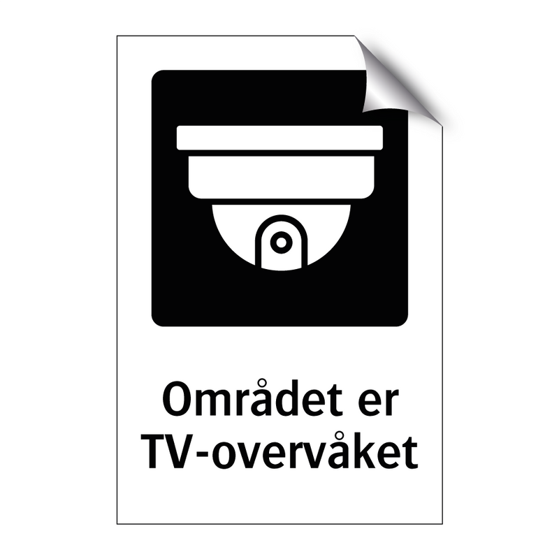 Området er TV-overvåket