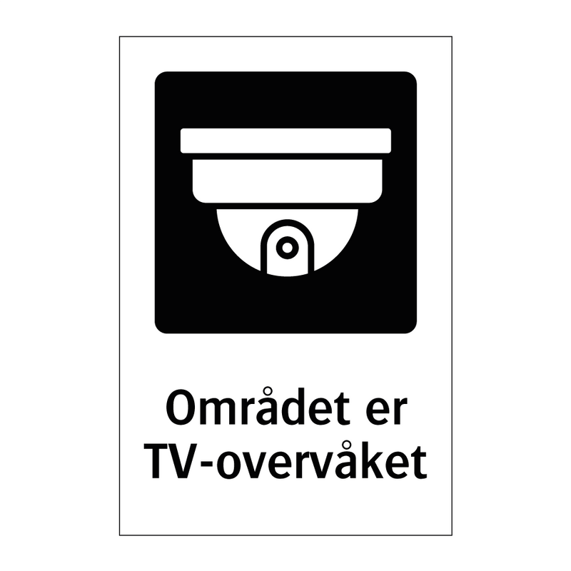 Området er TV-overvåket