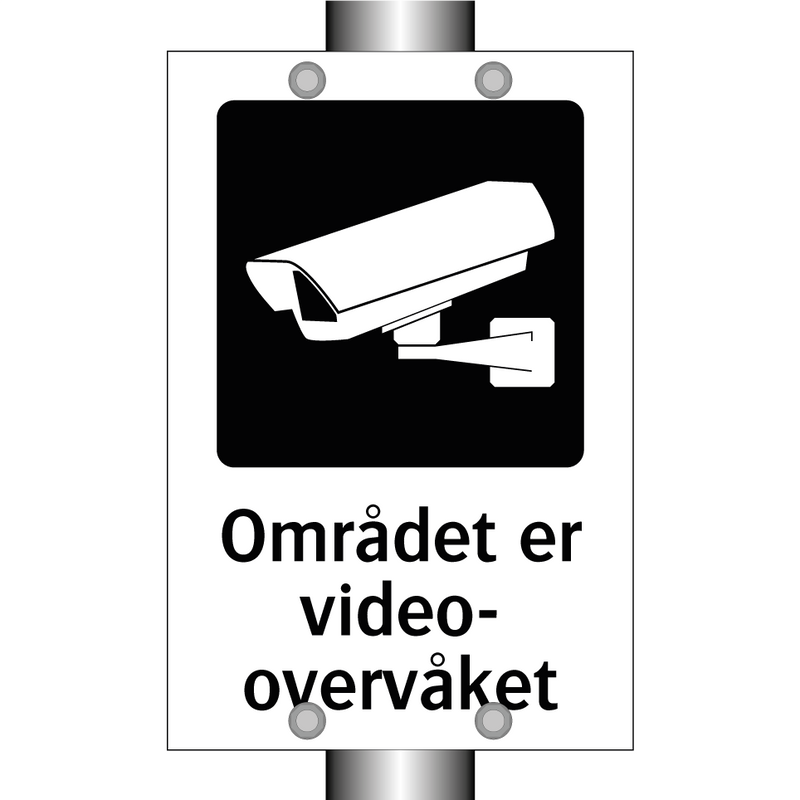 Området er video-overvåket