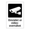 Området er video-overvåket