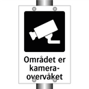 Området er kameraovervåket