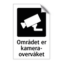 Området er kameraovervåket