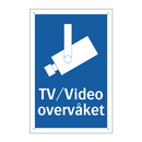 TV/Video overvåket
