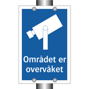 Området er overvåket