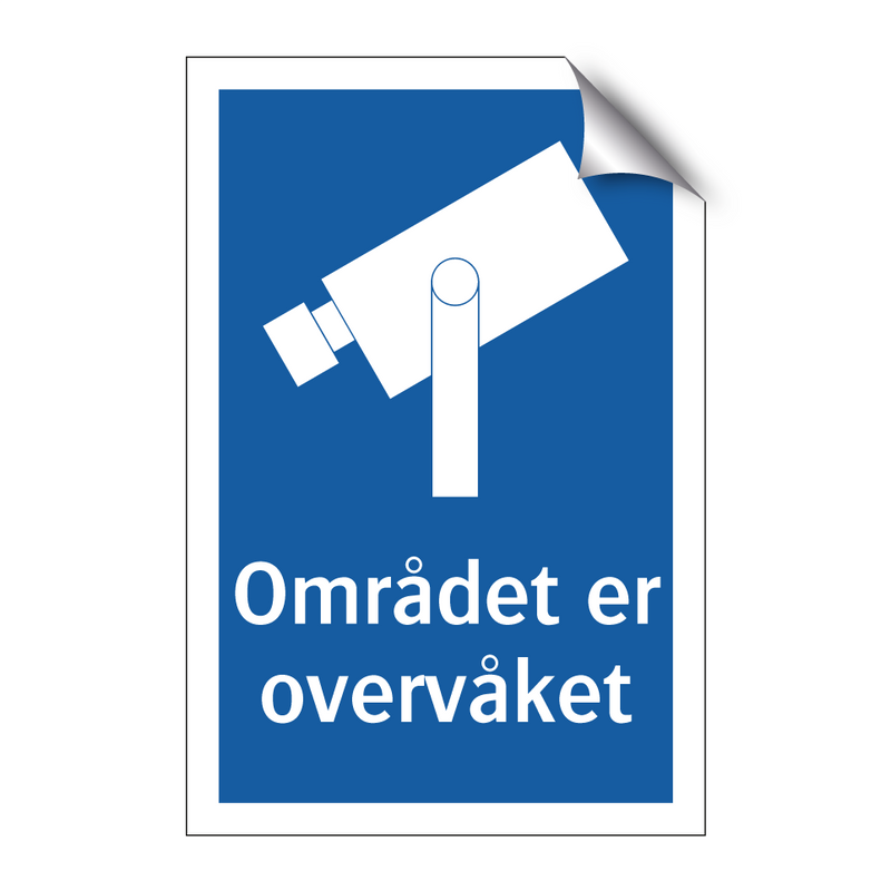 Området er overvåket