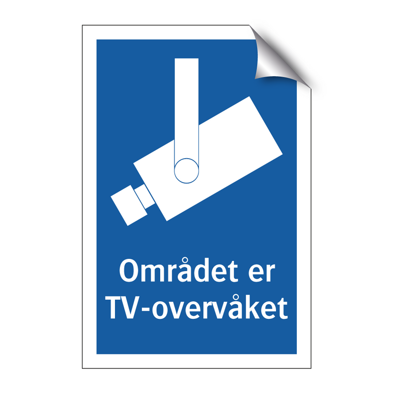 Området er TV-overvåket