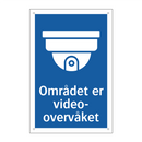 Området er video-overvåket