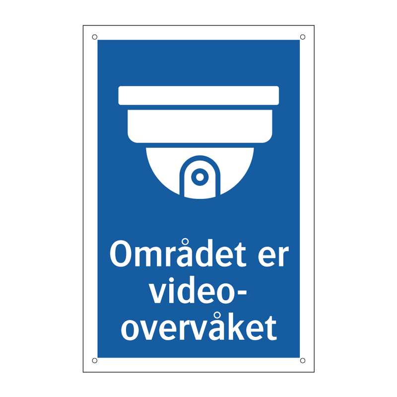 Området er video-overvåket