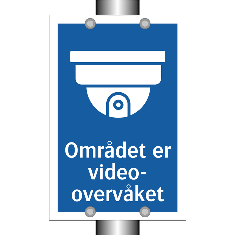 Området er video-overvåket