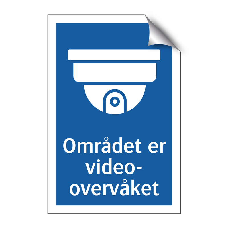 Området er video-overvåket