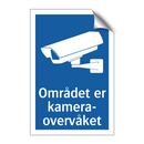 Området er kameraovervåket