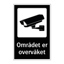 Området er overvåket