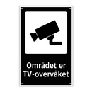 Området er TV-overvåket