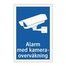 Alarm med kameraovervåkning