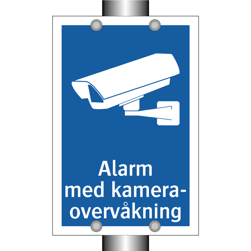 Alarm med kameraovervåkning