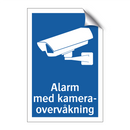 Alarm med kameraovervåkning