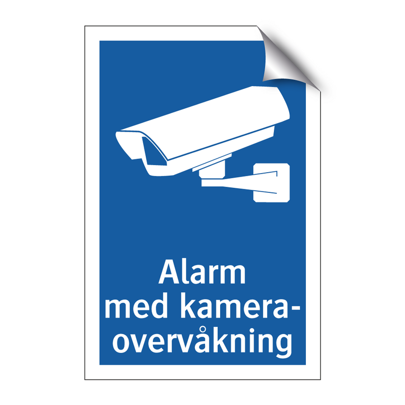 Alarm med kameraovervåkning