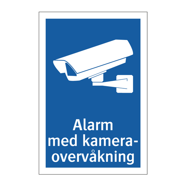 Alarm med kameraovervåkning