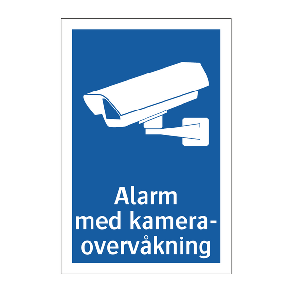 Alarm med kameraovervåkning & Alarm med kameraovervåkning & Alarm med kameraovervåkning