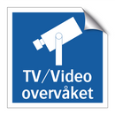 TV/Video overvåket