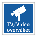 TV/Video overvåket