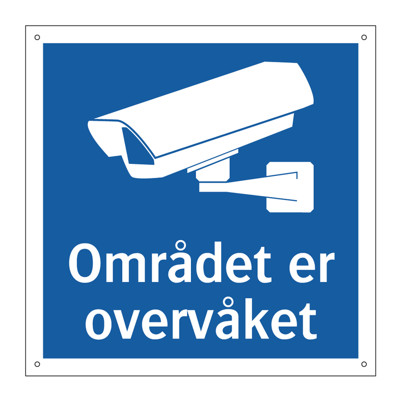 Området er overvåket & Området er overvåket & Området er overvåket & Området er overvåket