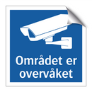 Området er overvåket
