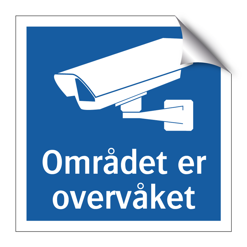 Området er overvåket & Området er overvåket & Området er overvåket & Området er overvåket