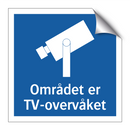 Området er TV-overvåket