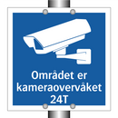 Området er kameraovervåket 24T