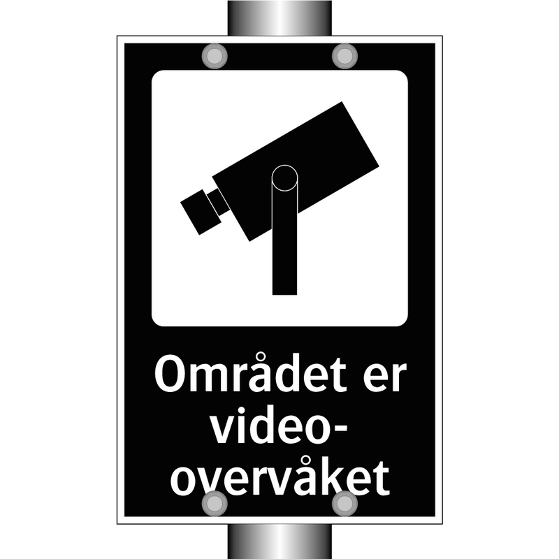 Området er video-overvåket