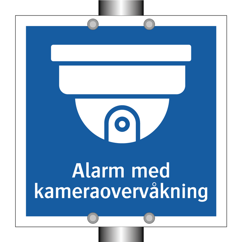 Alarm med kameraovervåkning