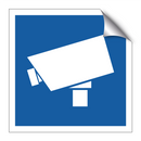Symbol kameraovervåkning