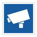 Symbol kameraovervåkning