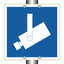 Symbol kameraovervåkning