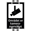 Området er kameraovervåket