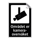 Området er kameraovervåket