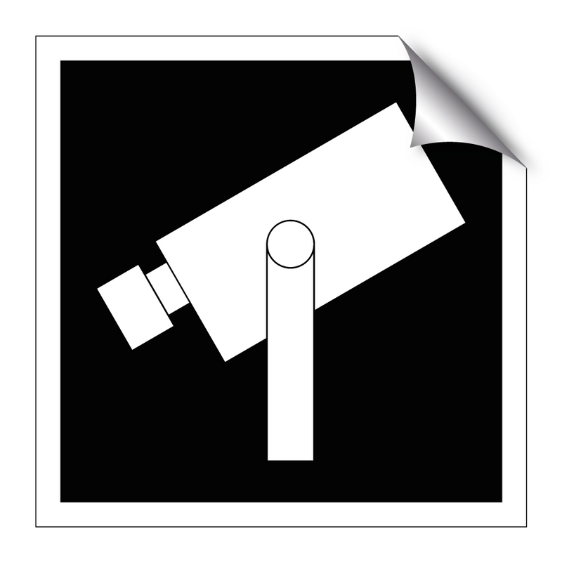 Symbol kameraovervåkning